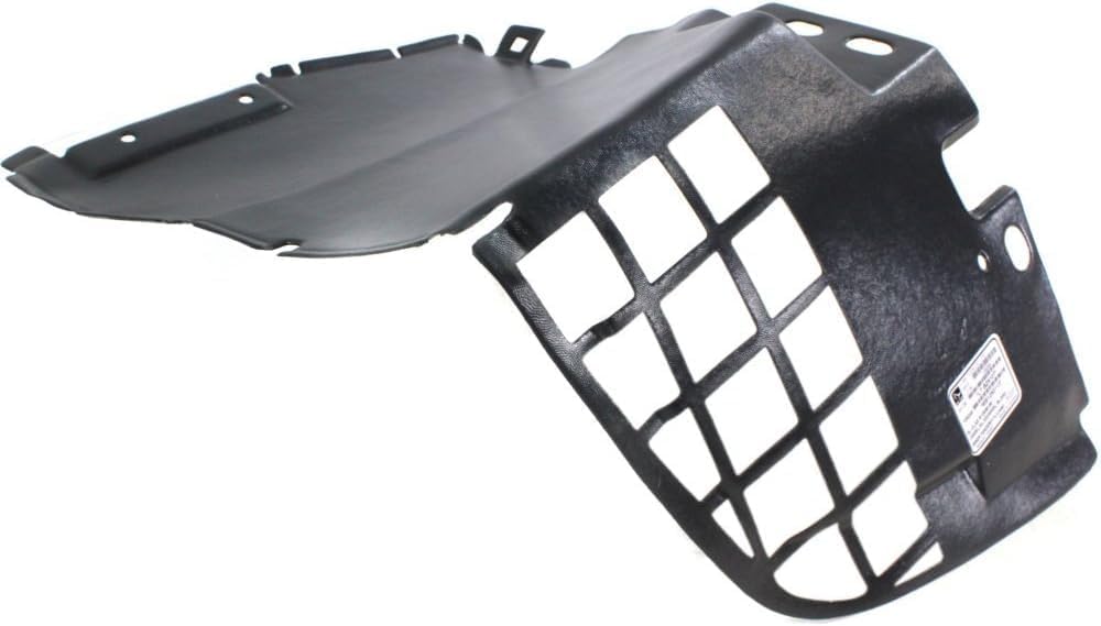 Front Section Fender Liner Left Driver Side Direct Replacement Compatible With 1990-1995 Mercedes Benz SL-Class MB1250113 1298840335