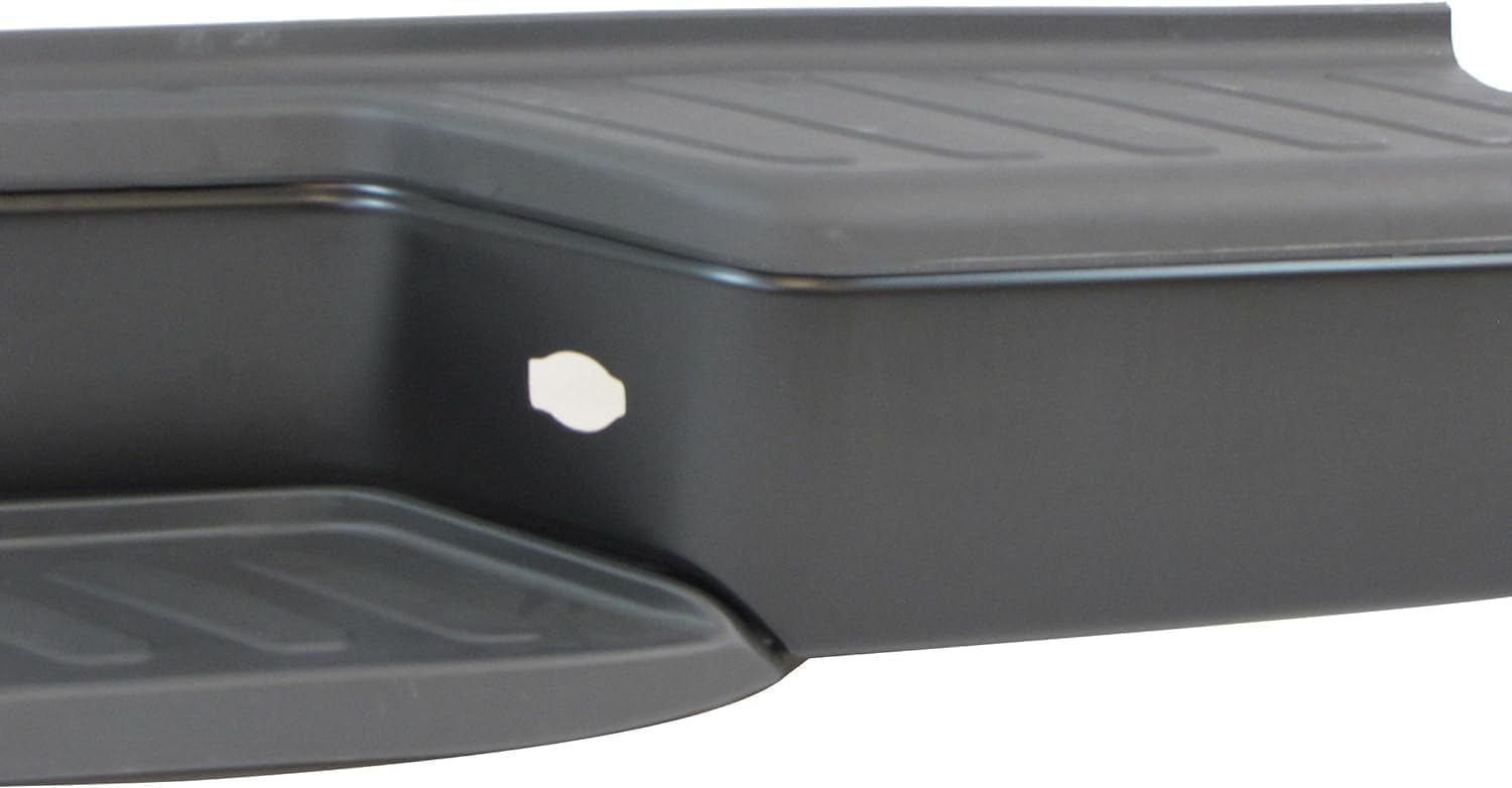 Rear Bumper Face Bar Black Steel With Step Pad Assembly Direct Replacement Compatible With 2005-2021 Nissan Frontier NI1103115 850229BF1D-PFM