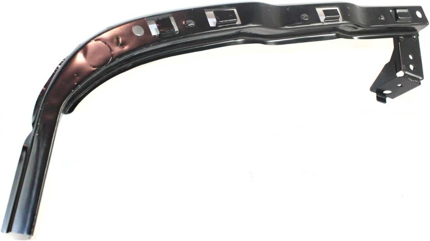 Front Bumper Corner Beam Bracket Steel Left Driver Side Direct Replacement Compatible With 2005-2010 Honda Odyssey HO1066107 71145SHJA00
