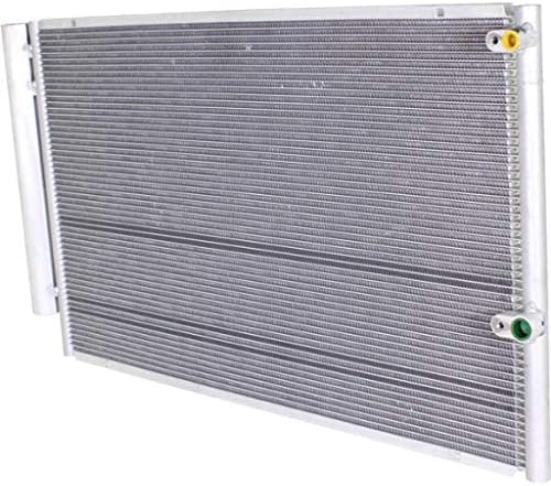 Front A/C Condenser Aluminum Core Direct Replacement Compatible With 2004-2009 Toyota Prius TO3030192 8845047020