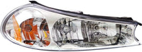 Set Of 2 Front Headlight Assembly Halogen Right Passenger and Left Driver Side Direct Replacement Compatible With 1998-2000 Ford Contour FO2503145 FO2502145 XS2Z13008AA XS2Z13008BA
