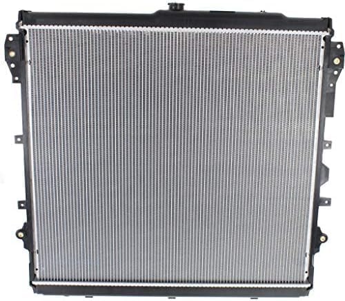 Front Radiator Aluminum Core Direct Replacement Compatible With 2007-2020 Toyota Tundra / 2008-2014 Sequoia TO3010316 164000S010