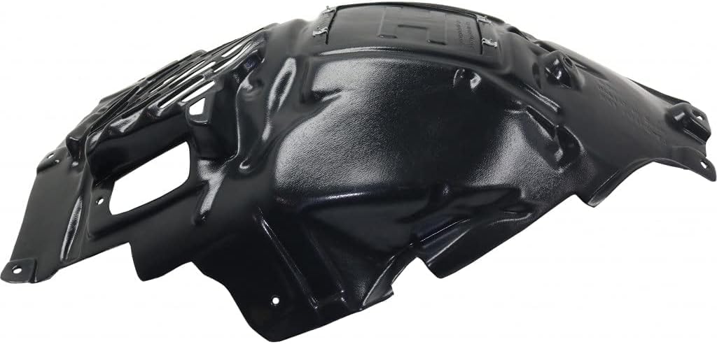 Front Fender Liner Middle Section Right Passenger Side Direct Replacement Compatible With 2014-2019 BMW 3-Series BM1249155 51717288912