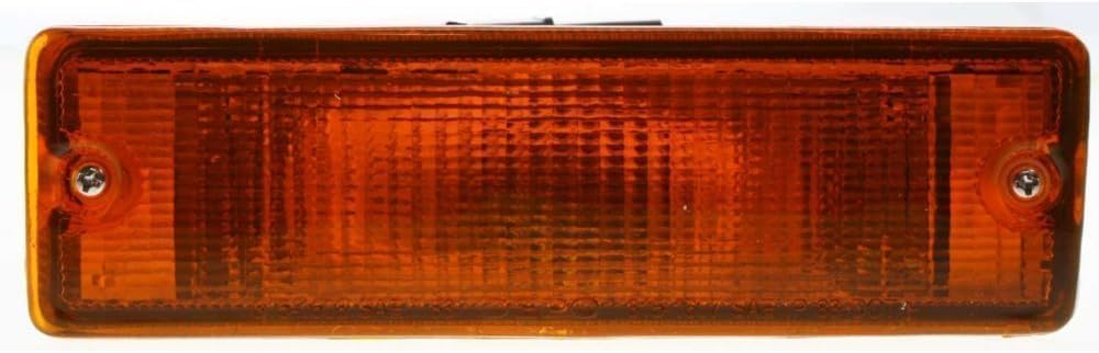 Front Turn Signal Light Assembly Right Passenger Side Direct Replacement Compatible With 1986-1987 Nissan D21 NI2521106 B612001G00