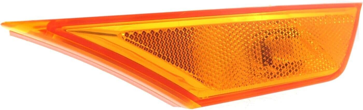 Front Side Marker Lamp Assembly Right Passenger Side Direct Replacement Compatible With 2016-2021 Honda Civic HO2551127 33800TBAA02
