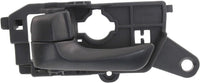 Front Interior Door Handel Textured Left Driver Side Direct Replacement Compatible with 2008-2010 Hyundai Sonata HY1352135 826103K520HZ