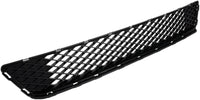 Front Bumper Cover Primed Plastic + Lower Center Grille Direct Replacement Compatible With 2015-2017 Subaru WRX