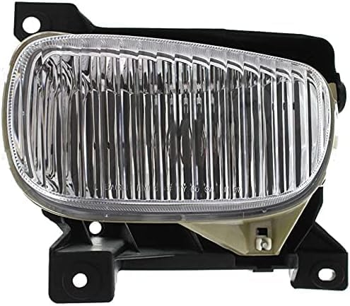 Front Bumper Upper Cover Textured + Fog Lamp Assembly Right Passenger & Left Driver Side Direct Replacement Compatible With 2000-2006 Toyota Tundra TO1000198 TO2592102 TO2593102