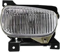 Front Bumper Upper Cover Textured + Fog Lamp Assembly Right Passenger & Left Driver Side Direct Replacement Compatible With 2000-2006 Toyota Tundra TO1000198 TO2592102 TO2593102