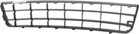 Front Bumper Center Grille Textured Direct Replacement Compatible With 2006-2009 Volkswagen Rabbit VW1036128 1K0853677A9B9