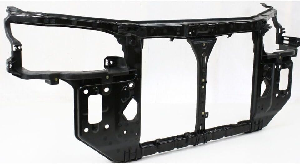 Front Radiator Support Assembly Plastic With Steel Direct Replacement Compatible With 2007-2010 Hyundai Elantra HY1225152 641012H000