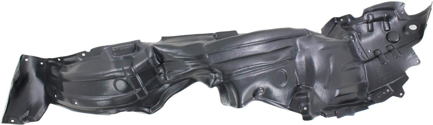 Front Fender Liner Left Driver Side Direct Replacement Compatible With 2010-2012 Lexus HS250h LX1248111 5380675020