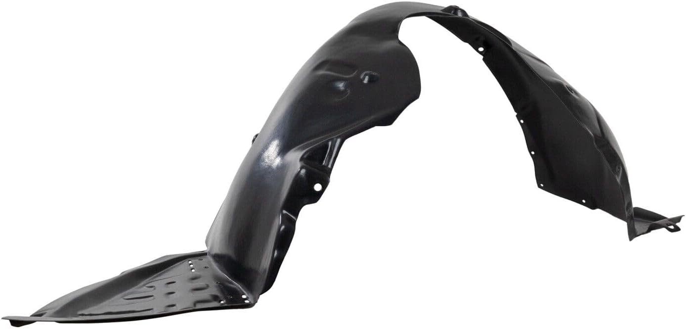 Front Fender Liner Right Passenger Side Direct Replacement Compatible With 2011-2014 Hyundai Genesis HY1249128 868123M200