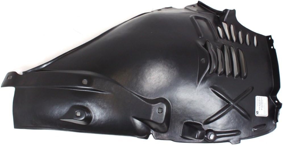 Front Section Fender Liner Right Passenger Side Direct Replacement Compatible With 2003-2006 Mercedes Benz S-Class MB1249116 2206904630