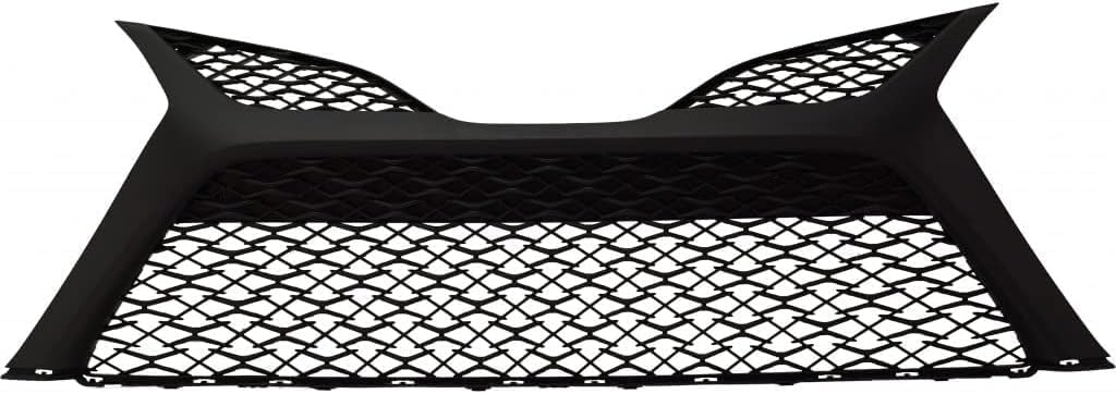 Front Bumper Grille Textured Dark Gray Plastic Direct Replacement Compatible With 2018-2020 Toyota Camry TO1036196 5310206320