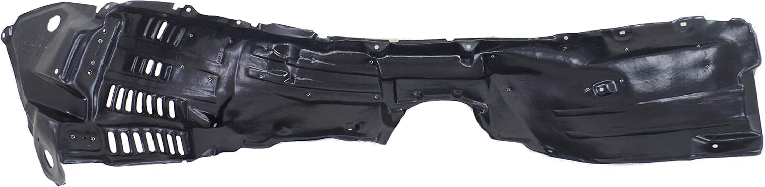 Front Fender Liner Left Driver Side Direct Replacement Compatible With 2014-2019 Toyota Highlander TO1248196 538060E110