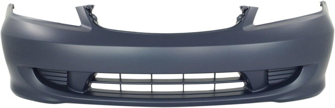 Front Bumper Cover Primed Direct Replacement Compatible With 2004-2005 Honda Civic Sedan Coupe Hybrid HO1000216 04711S5AA91ZZ