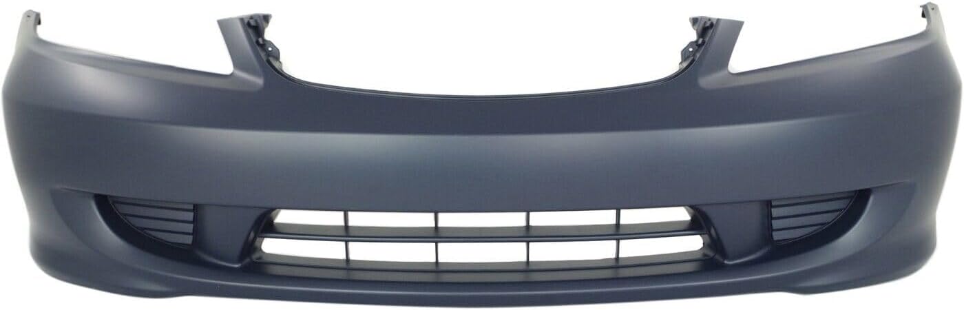 Front Bumper Cover Primed Direct Replacement Compatible With 2004-2005 Honda Civic Sedan Coupe Hybrid HO1000216 04711S5AA91ZZ