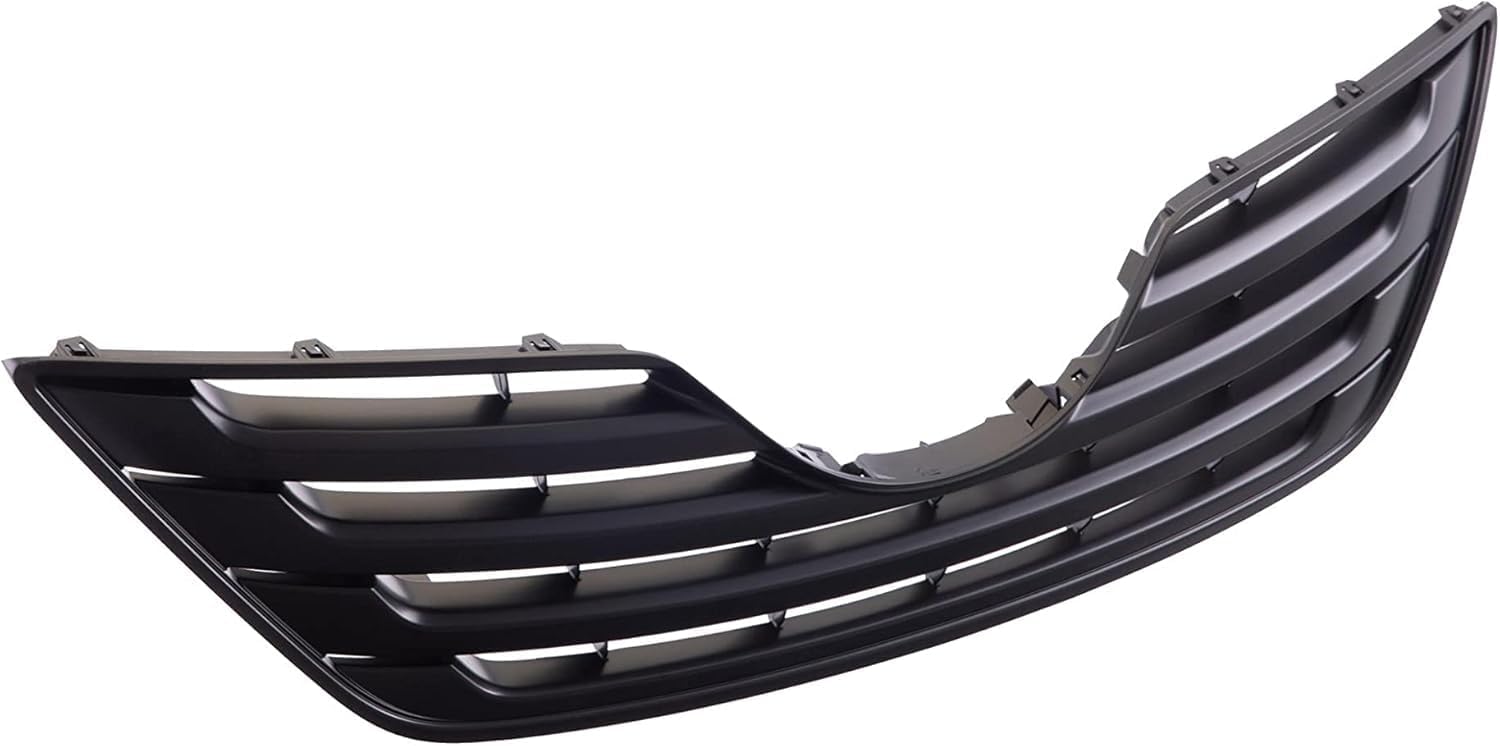 Front Grille Assembly Primed Shell And Insert Plastic Direct Replacement Compatible With 2007-2009 Toyota Camry TO1200288 5311106090C0