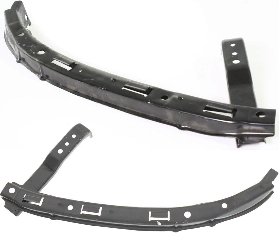 Set Of 2 Front Bumper Reinforcement Bracket Steel Right Passenger & Left Driver Side Direct Replacement Compatible With 2005-2006 Acura RSX AC1027103 AC1026103 71140S6M010 71190S6M010