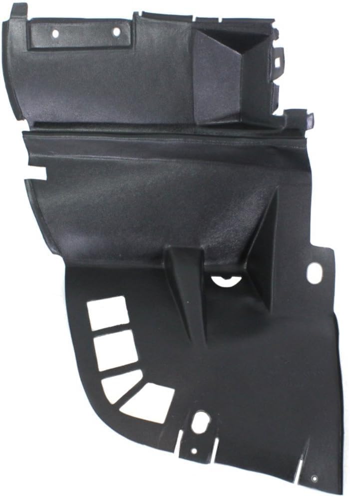 Front Section Fender Liner Right Passenger Side Direct Replacement Compatible With 1996-2002 Mercedes Benz SL-Class MB1251114 1298841235