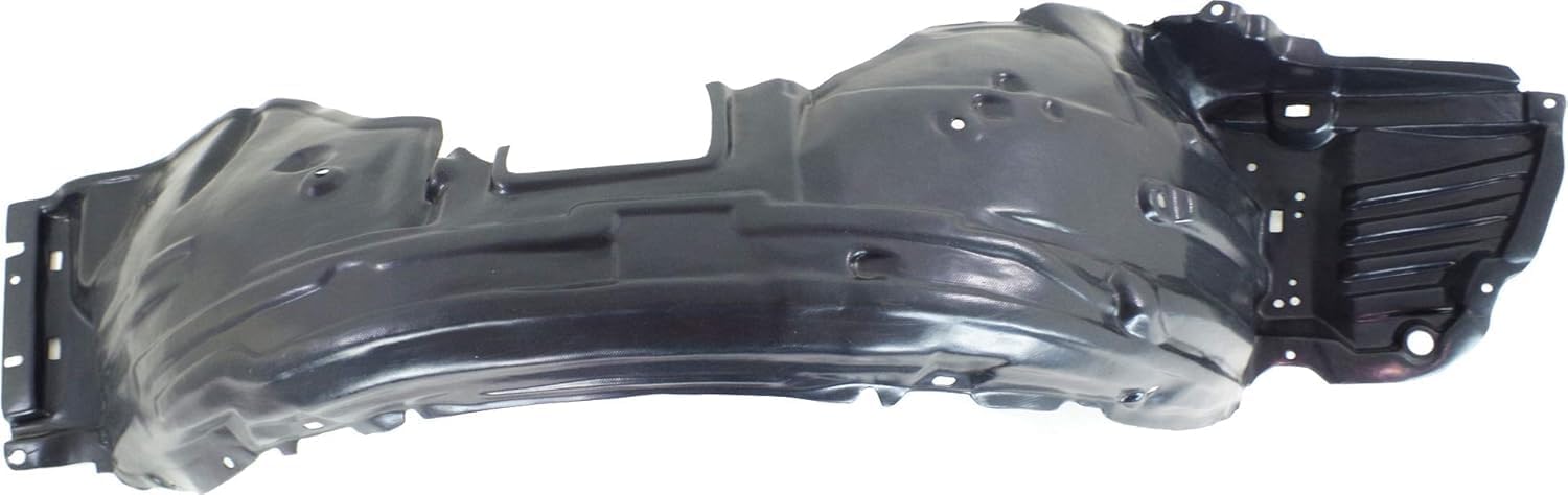 Front Fender Liner Right Passenger Side Direct Replacement Compatible With 2001-2003 Lexus LS430 LX1249104 5380550020