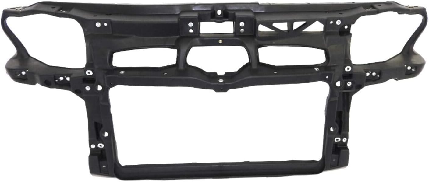 Front Radiator Support Assembly Plastic Direct Replacement Compatible With 1999-2005 Volkswagen Jetta / 1999-2006 Golf VW1225118 1J0805588T