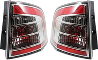 Set Of 2 Tail Lights Assembly Left Driver & Right Passenger Side Direct Replacement Compatible With 2007-2010 Ford Edge‎ FO2801209 FO2800209 7T4Z13404B 7T4Z13405B