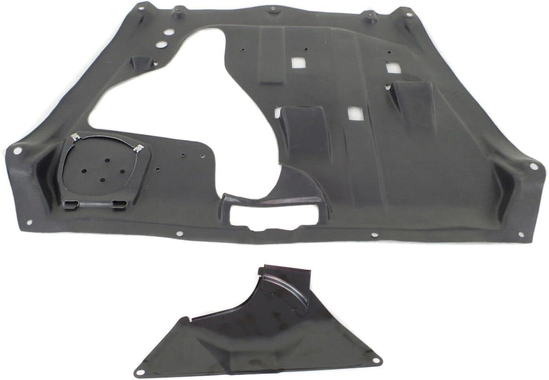 Front Engine Splash Shield Center Under Cover Plastic Direct Replacement Compatible with 2008-2013 Toyota Highlander TO1228199 514400E041 5144048071