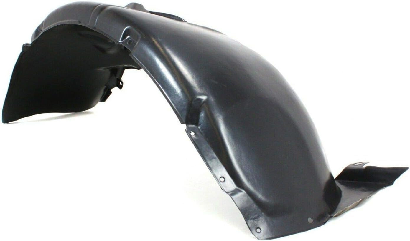 Front Fender Liner Left Driver Side Direct Replacement Compatible With 2009 Hyundai Genesis HY1248117 868113M000