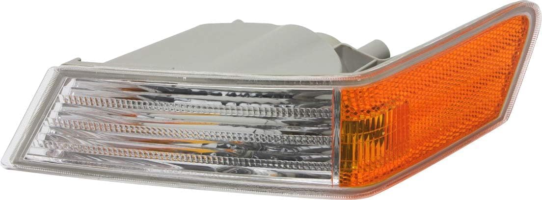 Front Corner Light Left Driver Side Direct Replacement Compatible With 2007-2017 Jeep Patriot CH2526102 68004181AC