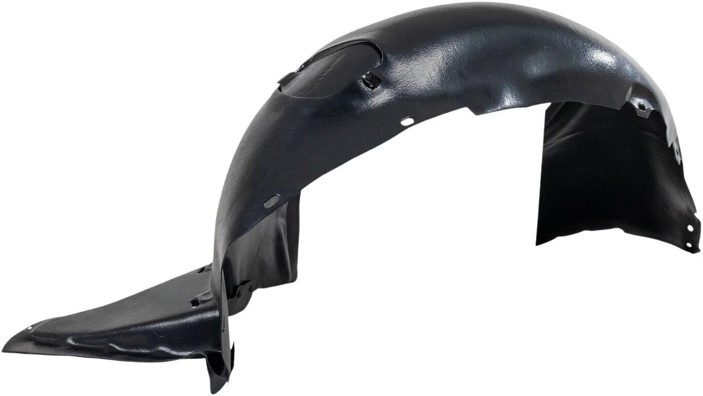 Front Fender Liner Left Driver Side Direct Replacement Compatible With 2012-2015 Volkswagen Passat VW1248123 561805911B9B9
