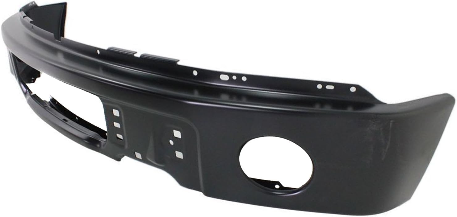 Front Bumper Face Bar Primed Steel Direct Replacement Compatible With 2009-2014 Ford F-150 FO1002413 9L3Z17757DPTM