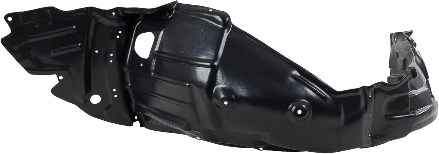 Front Fender Liner Left Driver Side Direct Replacement Compatible With 2010-2015 Lexus IS250 / IS350 LX1248109 5380653050