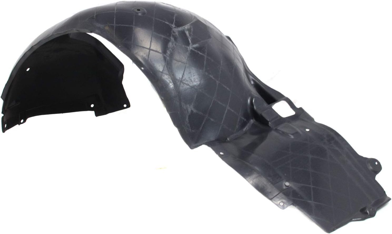 Front Fender Liner Rear Section Left Driver Side Direct Replacement Compatible With 2000-2006 BMW 3-Series BM1248101 51718268345