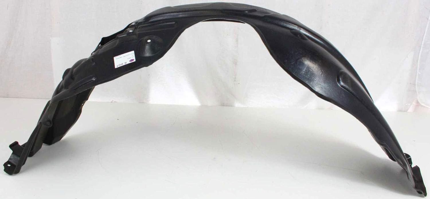 Front Fender Liner Right Passenger Side Direct Replacement Compatible With 2007-2009 Lexus ES350 LX1251116 5387533170