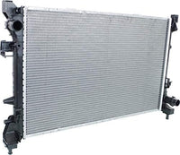 Front Radiator Aluminum Core Direct Replacement Compatible With 2012-2019 Fiat 500 FI3010100 55111352AA