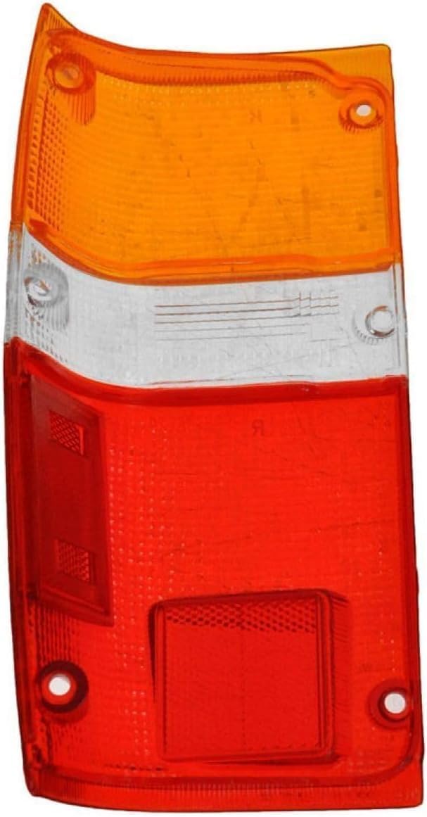 Set Of 2 Tail Light Lens Right Passenger & Left Driver Side Direct Replacement Compatible With 1984-1989 Toyota 4Runner / 1984-1988 Pickup TO2809102 TO2808102 8155189133 8156189133