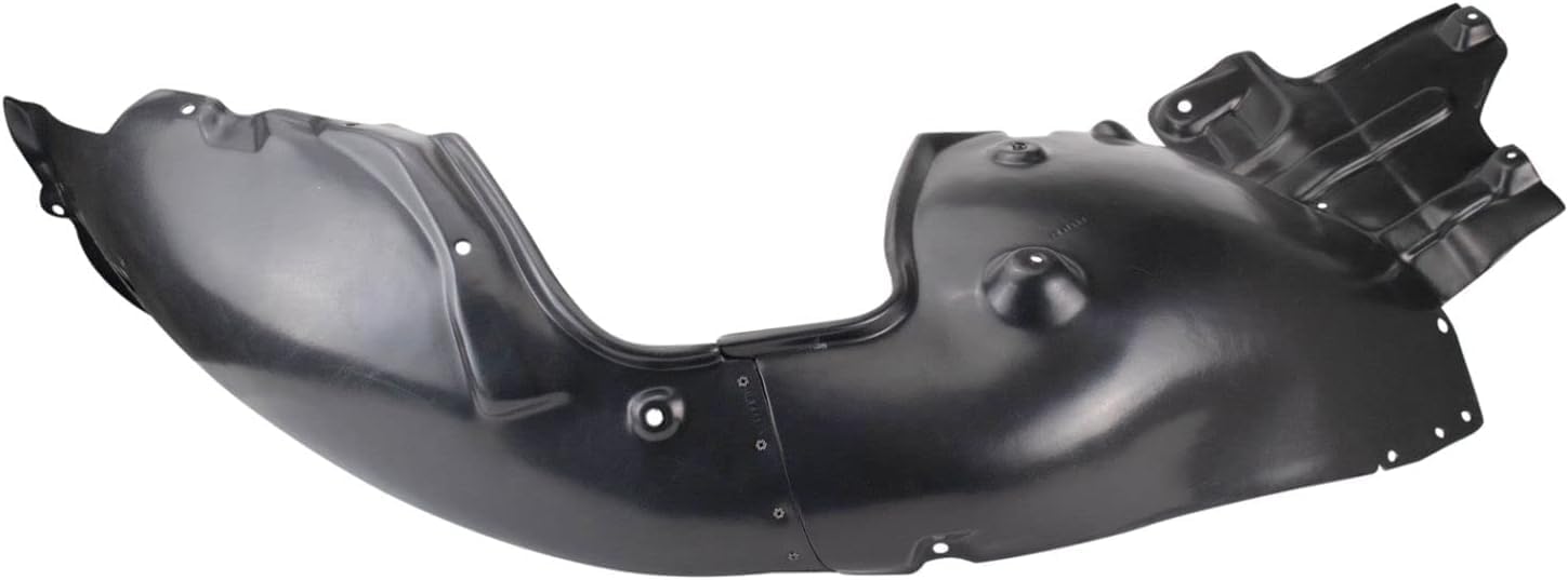 Front Fender Liner Left Driver Side Direct Replacement Compatible With 2015-2016 Hyundai Genesis / 2017 G80 HY1248175 86811B1100