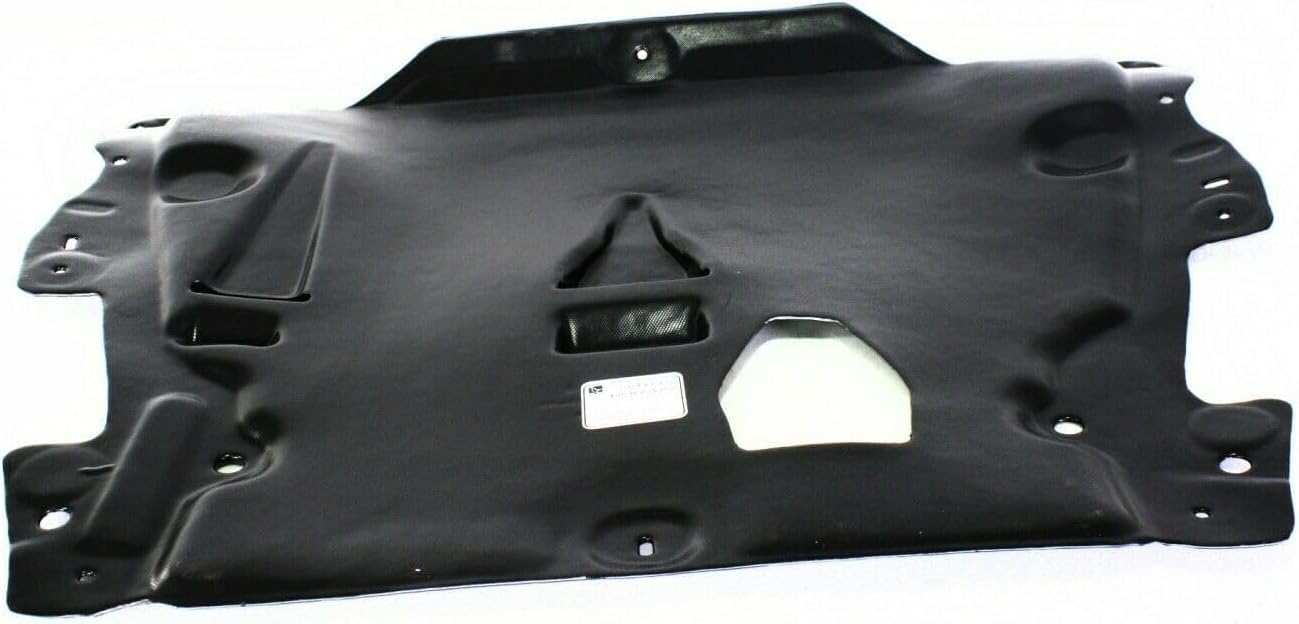 Front Engine Splash Shield Under Cover Direct Replacement Compatible with 2008-2011 Volvo S80 / 2010-2013 XC60 312625106