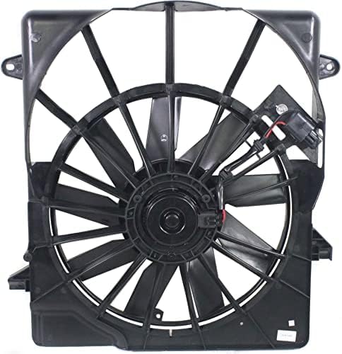 Front Radiator Fan Shroud Assembly Direct Replacement Compatible with 2007-2011 Dodge Nitro CH3115153 68003974AB