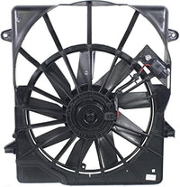 Front Radiator Fan Shroud Assembly Direct Replacement Compatible with 2007-2011 Dodge Nitro CH3115153 68003974AB