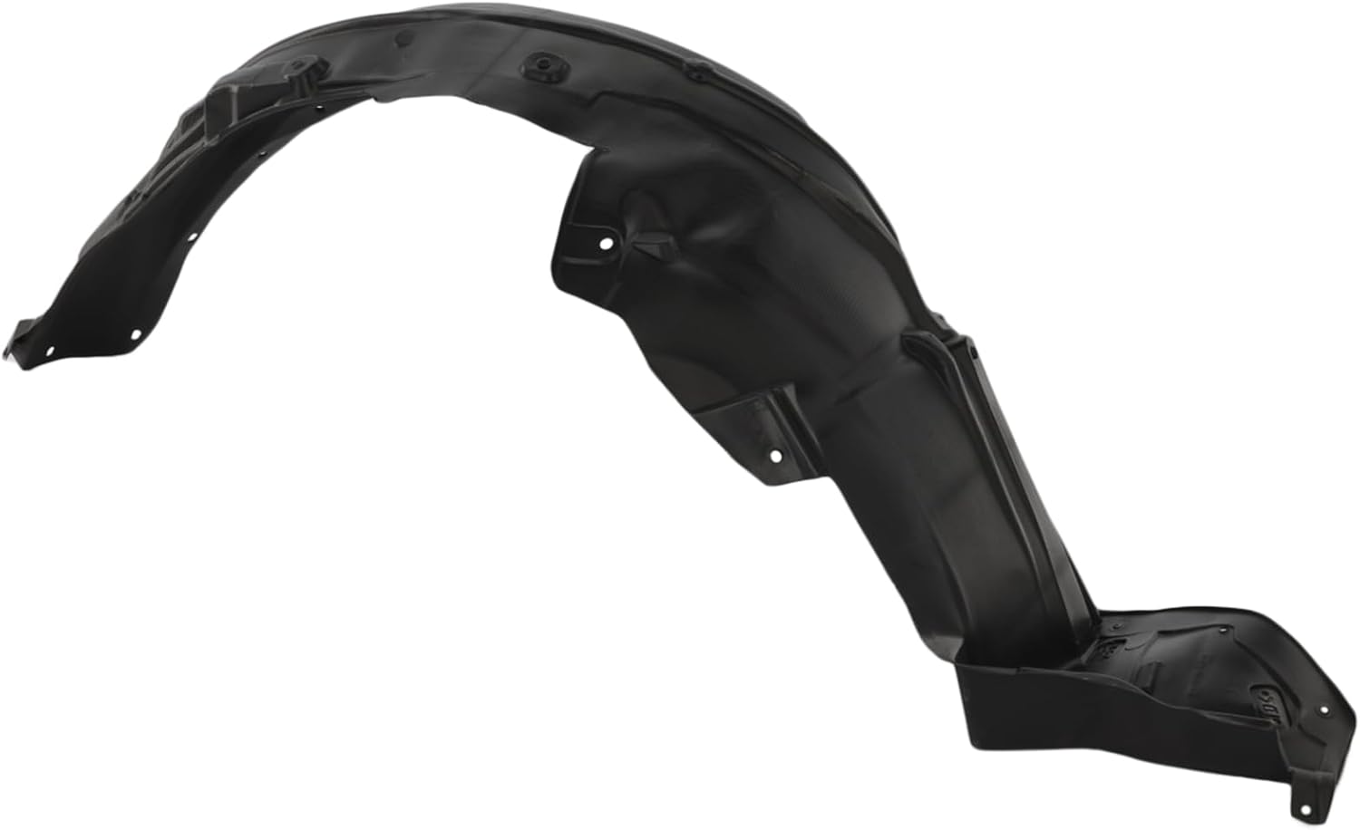 Front Fender Liner Left Driver Side Direct Replacement Compatible With 2008-2012 Honda Accord HO1248138 74150TA5A00