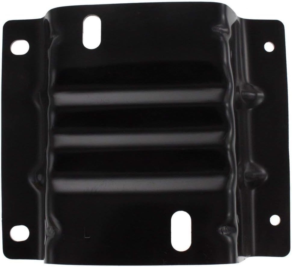 Front Bumper Mounting Plate Bracket Steel Right Passenger Side Direct Replacement Compatible with 2008-2014 Ford Econoline Van FO1067176 8C2Z17B883A
