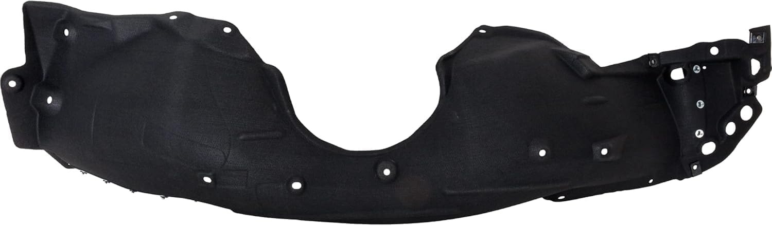 Front Fender Liner Right Passenger Side Direct Replacement Compatible with 2018-2022 Honda Accord HO1249180 74100TVAA00