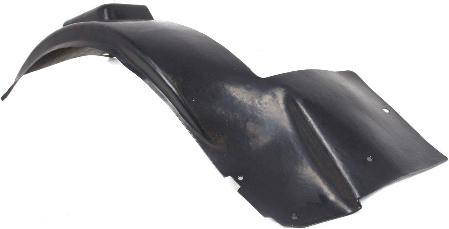 Front Fender Liner Rear Section Left Driver Side Direct Replacement Compatible With 2005-2011 Cadillac STS GM1248167 25817025