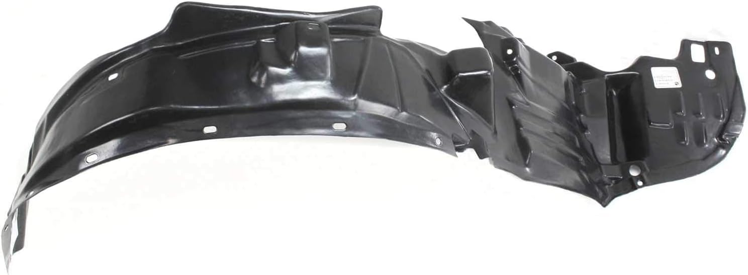 Front Fender Liner Right Passenger Side Direct Replacement Compatible with 1999-2004 Honda Odyssey HO1249111 74101S0XA00