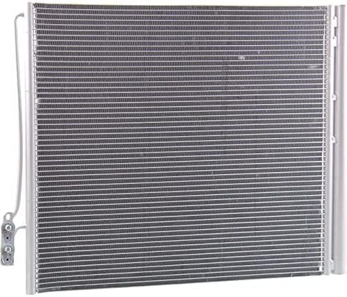 Front AC Condenser Aluminum Core Direct Replacement Compatible With 2006-2012 Land Rover Range Rover RO3030110 LR010843