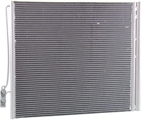 Front AC Condenser Aluminum Core Direct Replacement Compatible With 2006-2012 Land Rover Range Rover RO3030110 LR010843