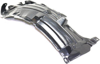 Set Of 2 Front Fender Liner Rear Section Left Driver & Right Passenger Side Direct Replacement Compatible With 2003-2007 Infiniti G35 IN1251105 IN1250105 63842AM800 63843AM800
